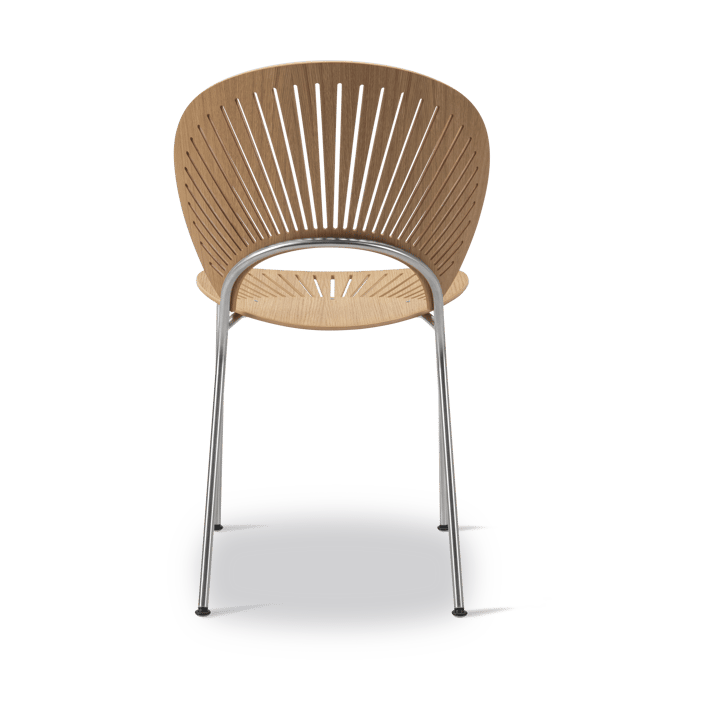 Trinidad 3398 stol, Oljad ek-rostfritt borstat Fredericia Furniture