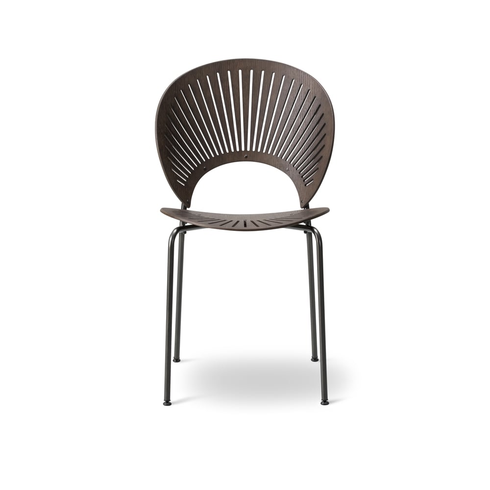 Fredericia Furniture Trinidad 3398 stol Rökbetsad ek-flint