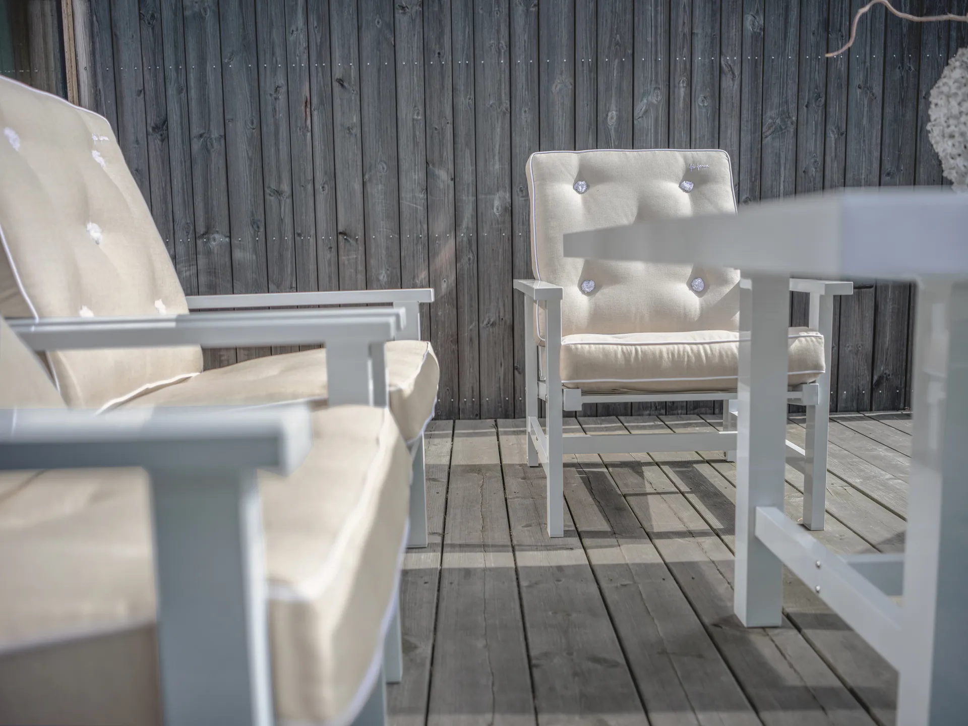 05 fåtölj, White Fri Form