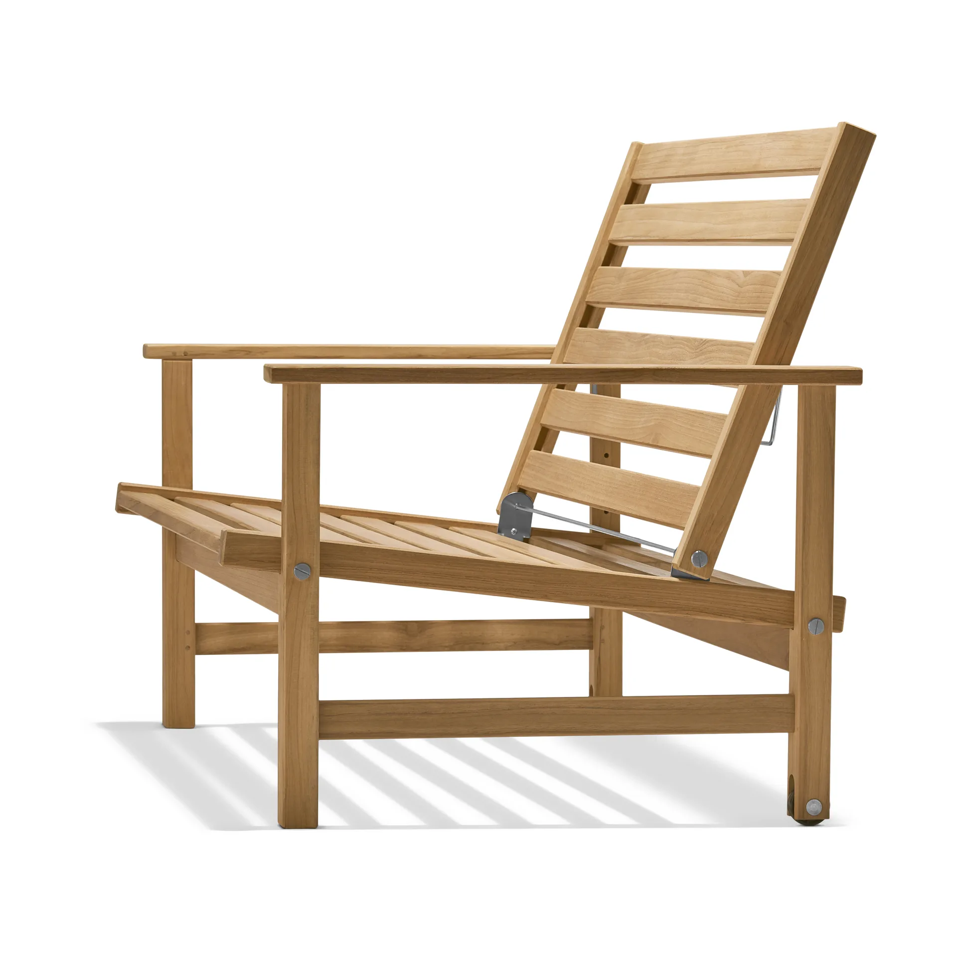 08 soffa, Teak, 2-sits Fri Form