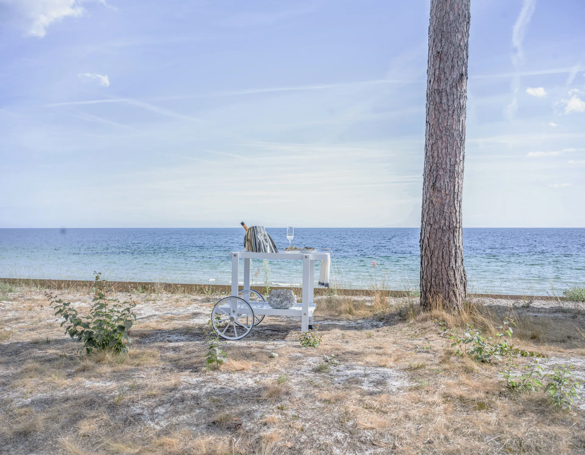 14 serveringsvagn, White Fri Form