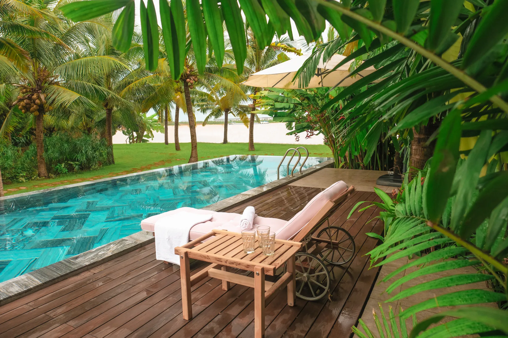 31 liggvagn, Redwood, 78x171 cm Fri Form