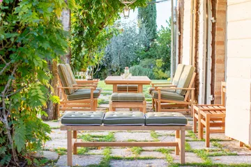 45 bänk - Teak, 135 cm - Fri Form