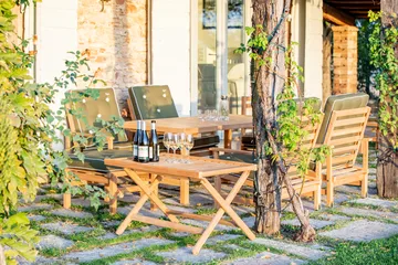 60 brickbord - Teak, 59x94 cm - Fri Form