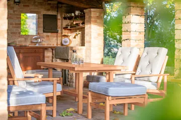 62 bord - Redwood, 155x85x65,5 cm - Fri Form