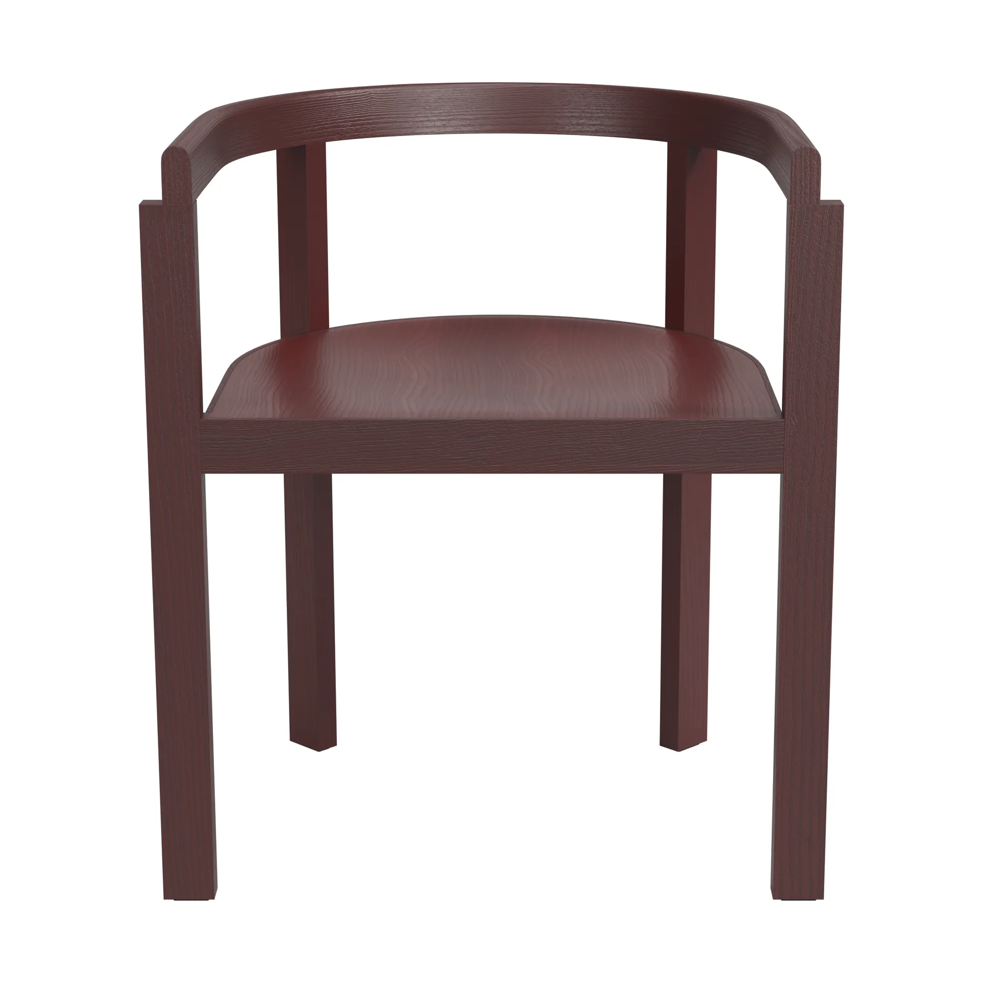 After karmstol, Ash Burgundy Fritz Hansen