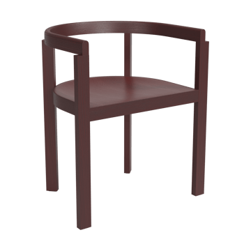 After karmstol - Ash Burgundy - Fritz Hansen