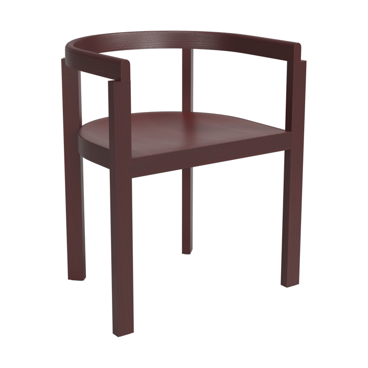 After karmstol, Ash Burgundy Fritz Hansen