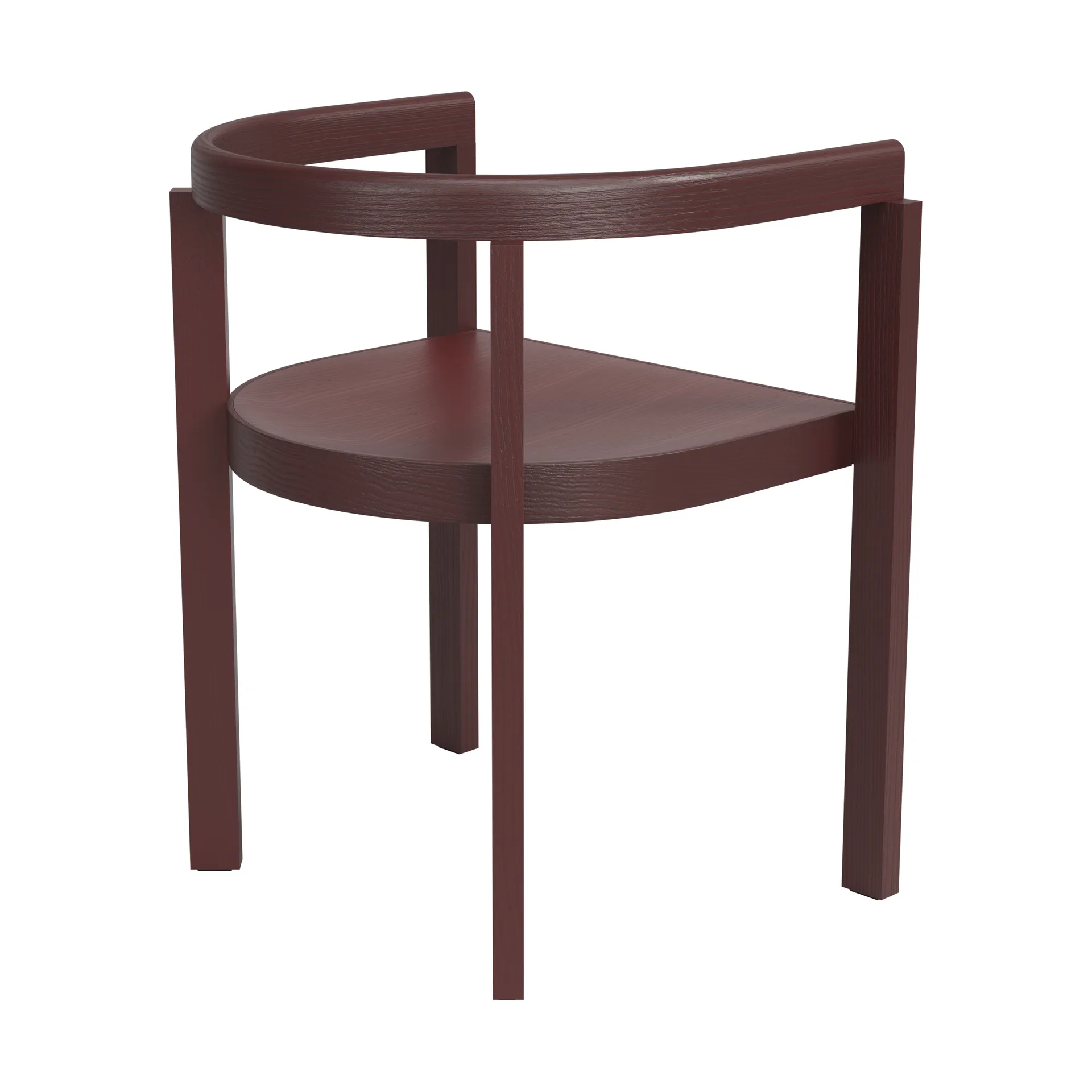 After karmstol, Ash Burgundy Fritz Hansen
