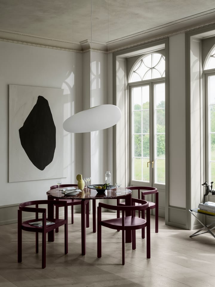After karmstol, Ash Burgundy Fritz Hansen