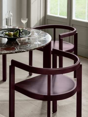 After karmstol - Ash Burgundy - Fritz Hansen