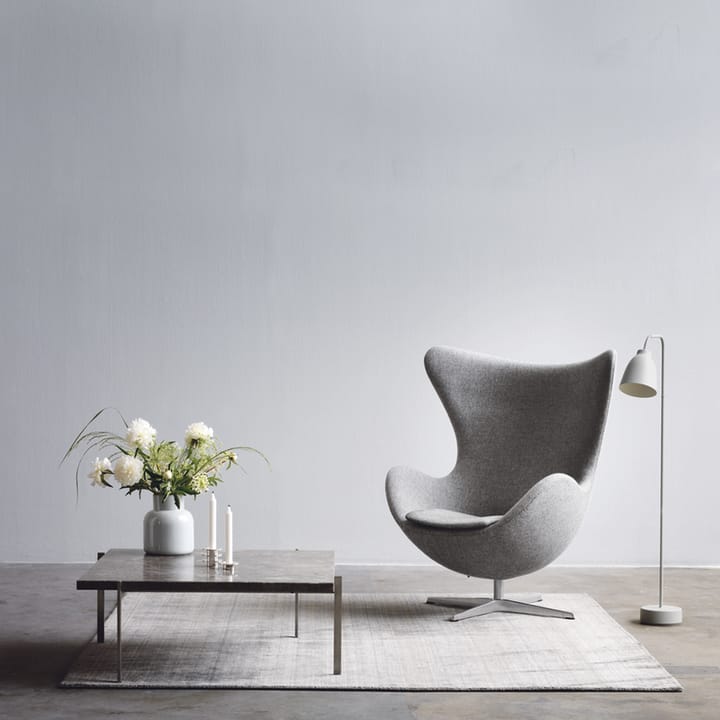 Ägget 3316 fåtölj - Leather essential walnut-steel - Fritz Hansen