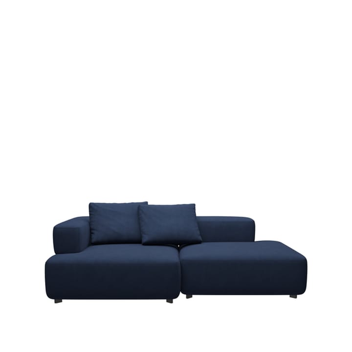 Alphabet PL240-4 soffa - Christianshavn dark black - Fritz Hansen