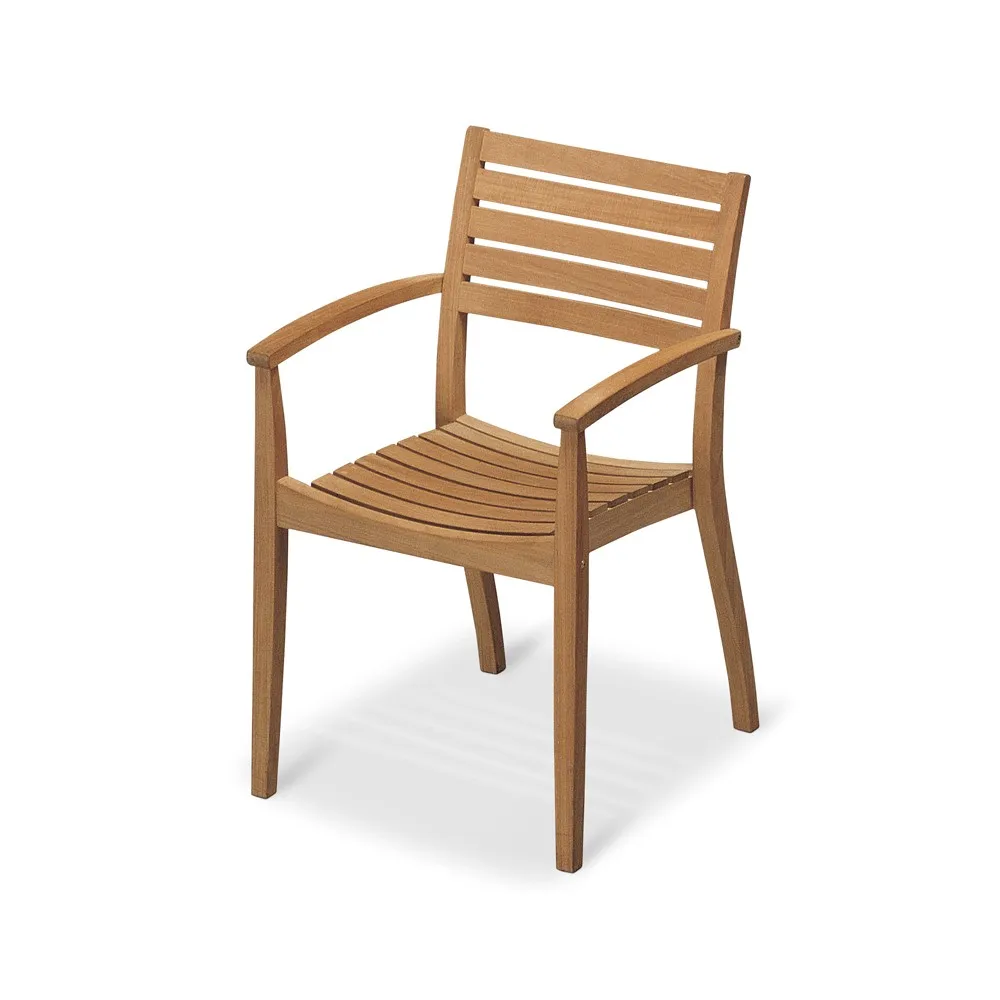 Ballare karmstol, teak Fritz Hansen