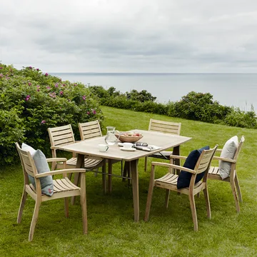 Ballare karmstol - teak - Fritz Hansen