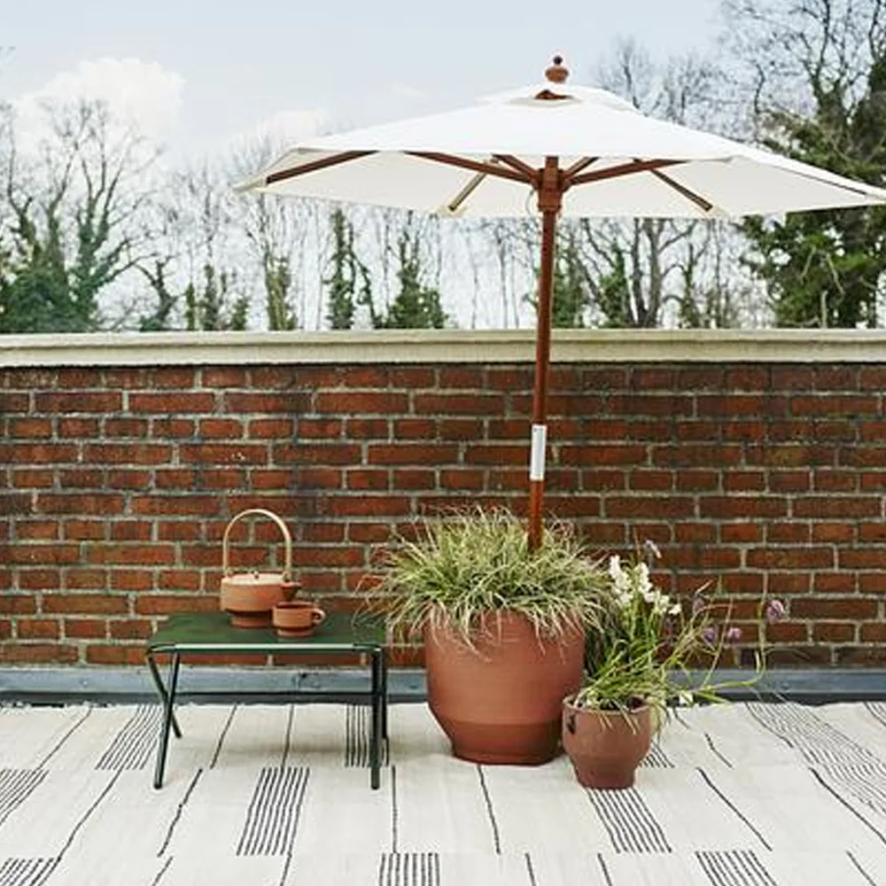 Bring Along parasoll, vit Fritz Hansen