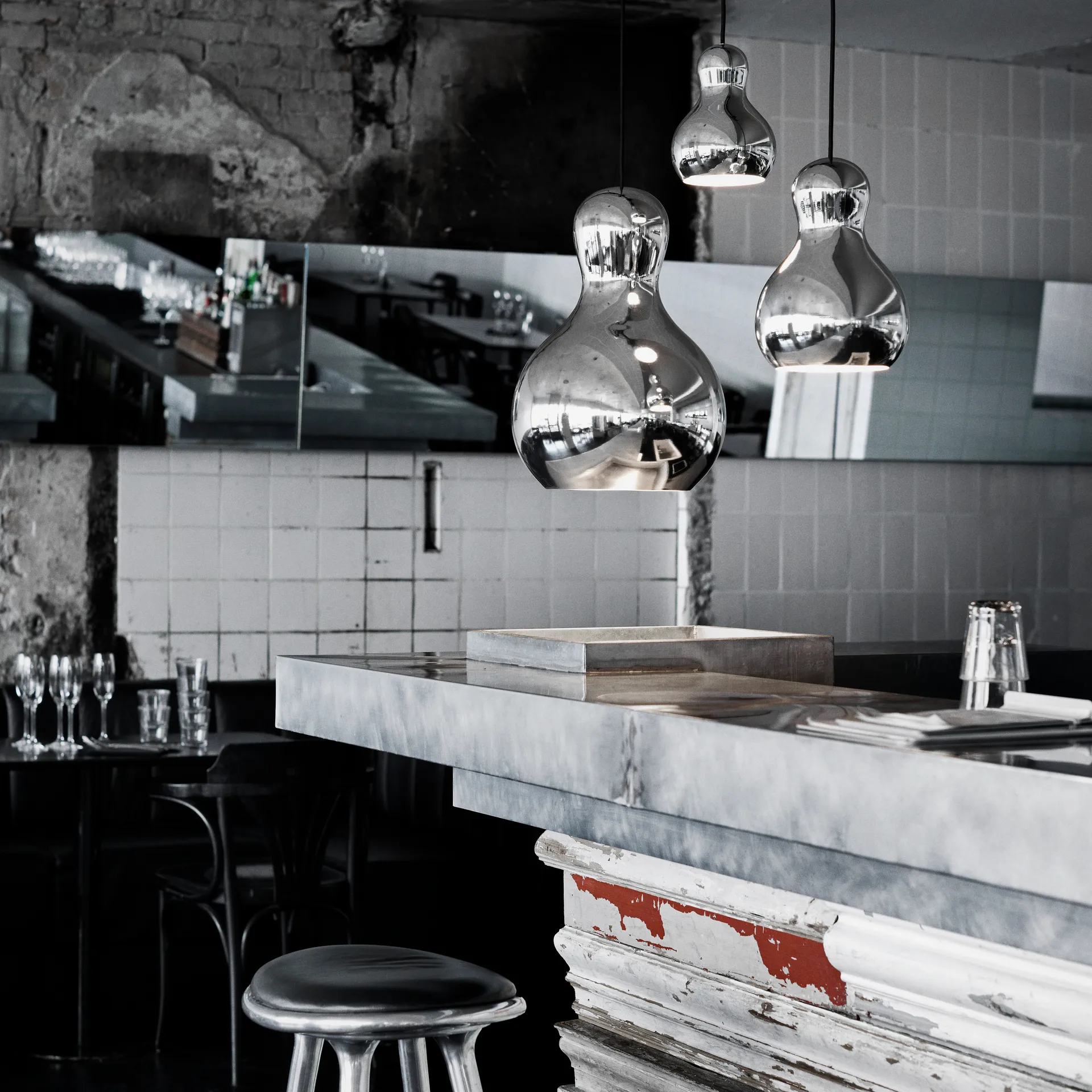 Calabash P3 pendel, Silver Fritz Hansen