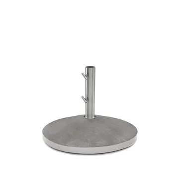 Capri parasollfot - concrete/stainless steel, 30kg - Fritz Hansen