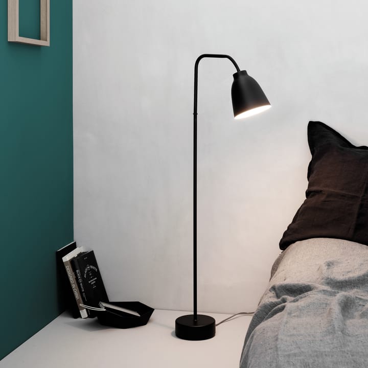 Caravaggio Read golvlampa - Black - Fritz Hansen