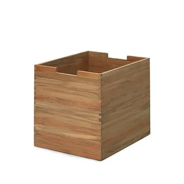 Cutter förvaringsbox stor - Teak - Fritz Hansen