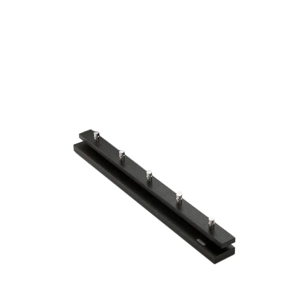 Cutter klädhängare, Ek svartbetsad, 5st knoppar Fritz Hansen