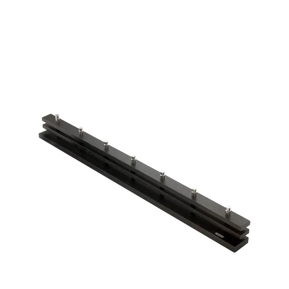 Cutter klädhängare, Ek, svartbetsad, 7st knoppar Fritz Hansen