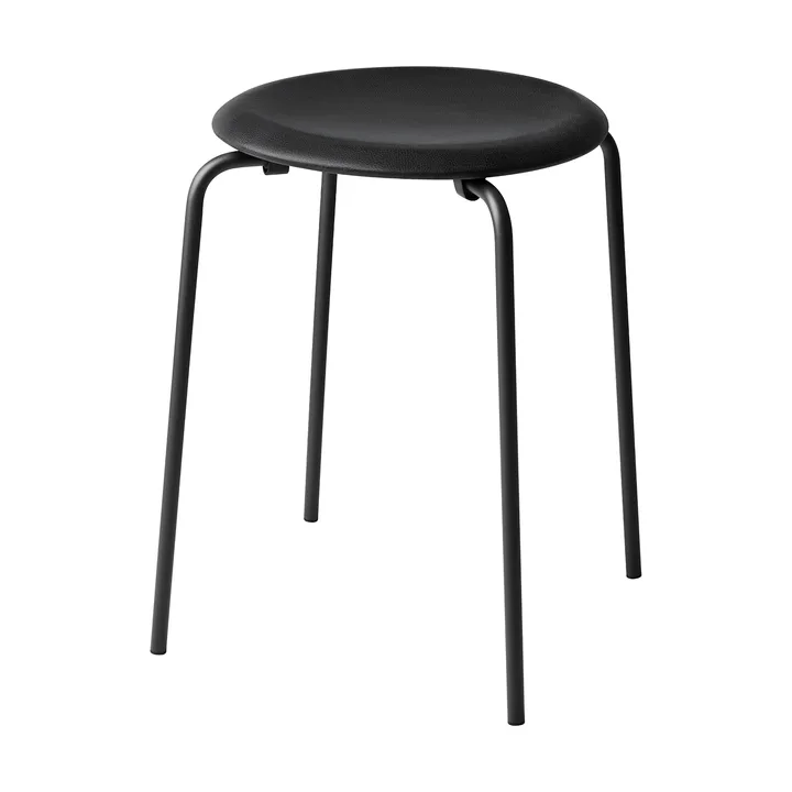 Dot pall läder - Essential black-matt black - Fritz Hansen