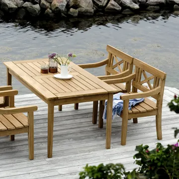 Drachmann bord - teak, 156 - Fritz Hansen