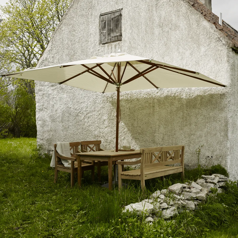 Drachmann soffa, teak, 200 Fritz Hansen