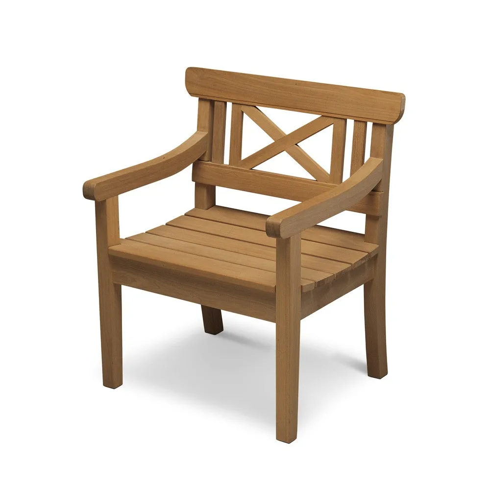 Drachmann stol, teak Fritz Hansen