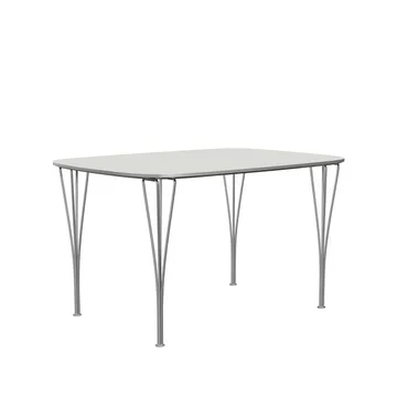 FH125 bord - Vit laminat-krom - Fritz Hansen