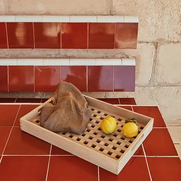 Fionia bricka 36x52 cm - Ek - Fritz Hansen