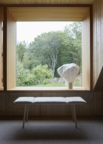 Georg linnedyna med rem till bänk - Beige - Fritz Hansen