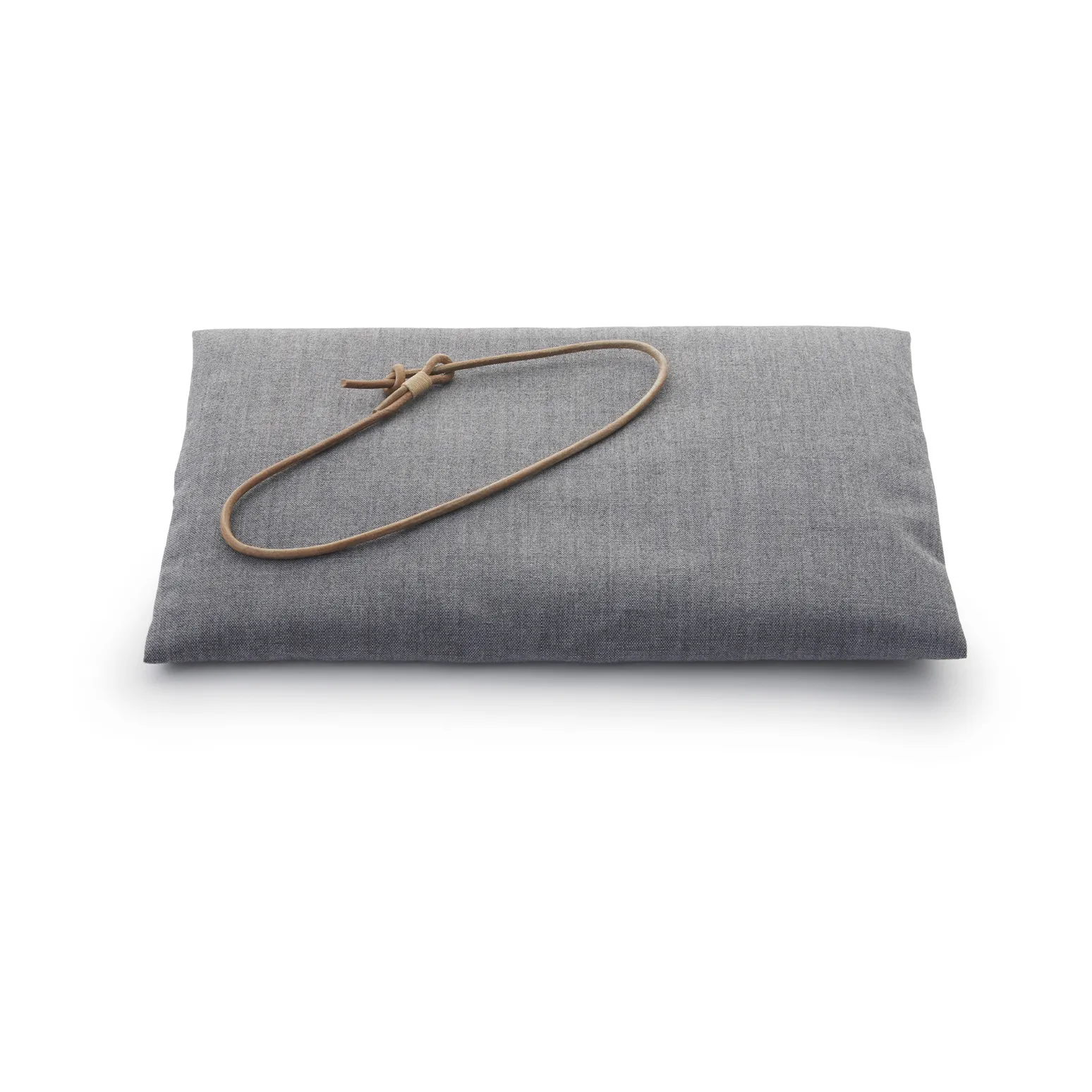 Georg ulldyna med rem till pall/barstol, Ljusgrå-natur Fritz Hansen