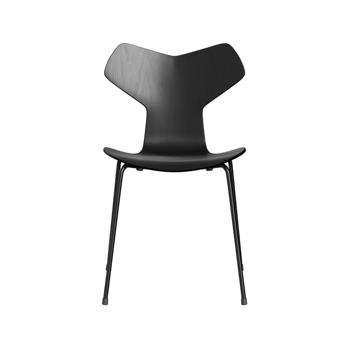 Grand Prix 3130 stol - svart, målad ask, svart stativ - Fritz Hansen