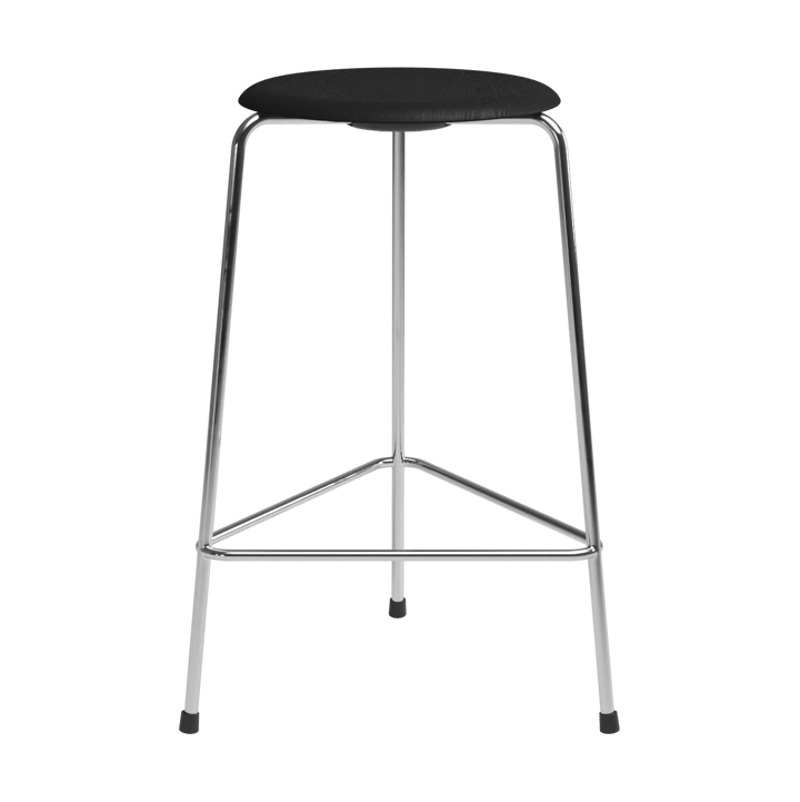High Dot counter stool 3 ben - Svart ask-krom - Fritz Hansen