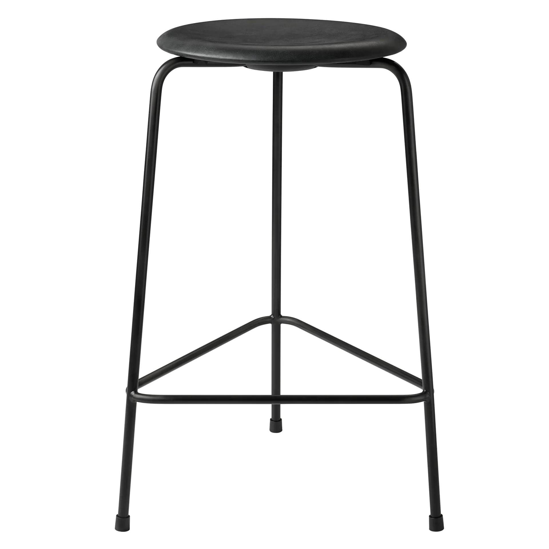 High Dot pall läder, Cowboy black Fritz Hansen