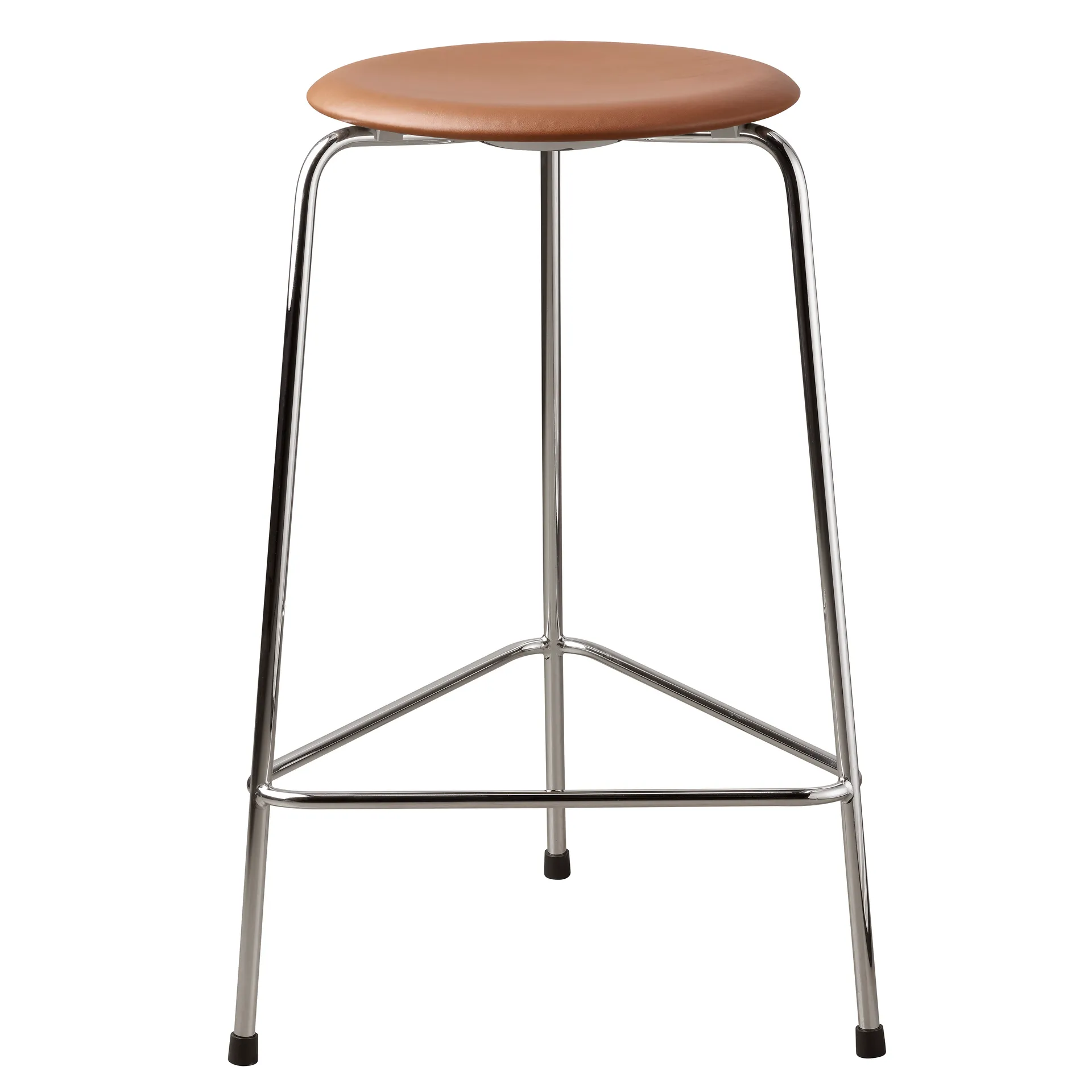 High Dot pall läder, Walnut Fritz Hansen