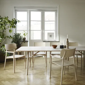 Hven karmstol - Såpad ek - Fritz Hansen