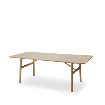 Hven matbord 94x190 cm - Vitsåpad ek - Fritz Hansen