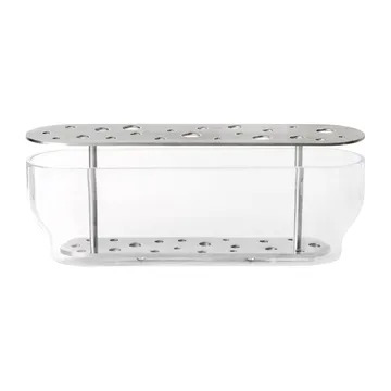 Ikebana vas rostfritt stål - Lång - Fritz Hansen