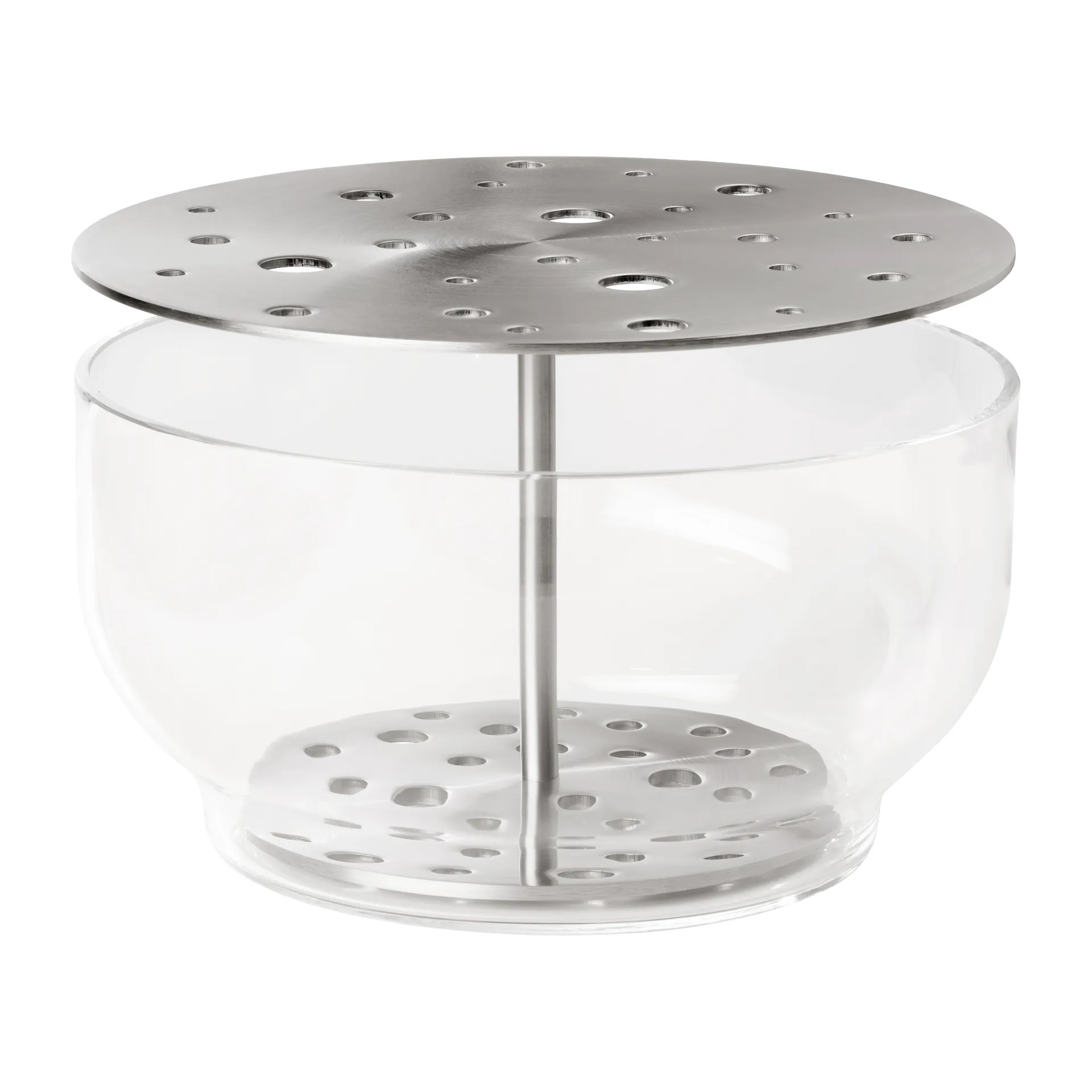 Ikebana vas rostfritt stål, Stor Fritz Hansen