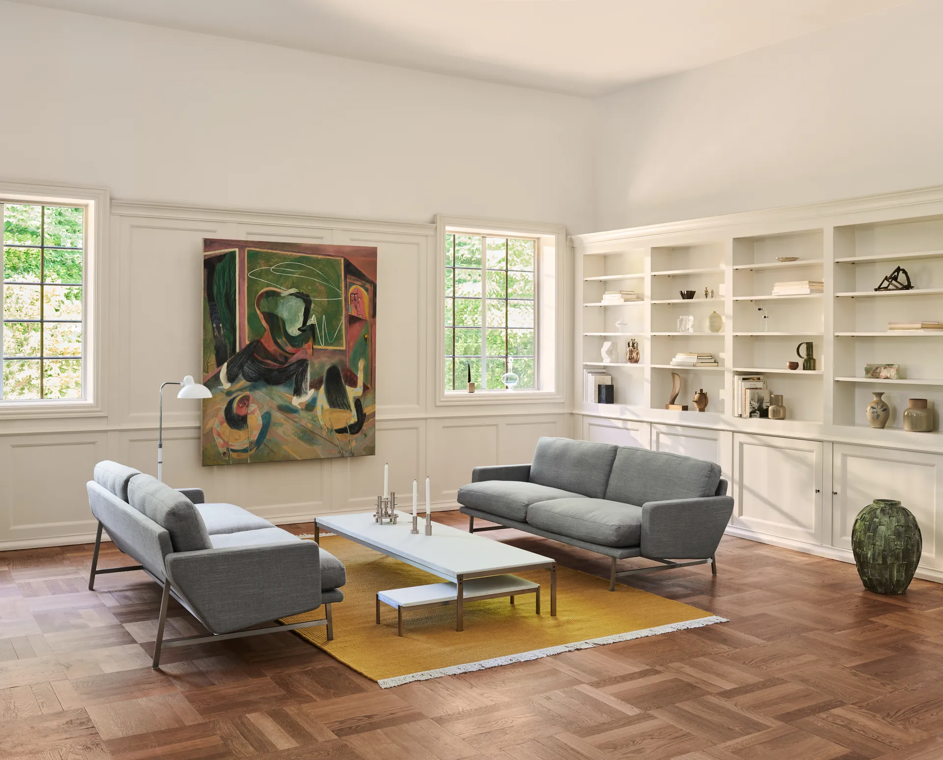 Jaime Hayon Single ljusstake stainless steel, #1 Fritz Hansen