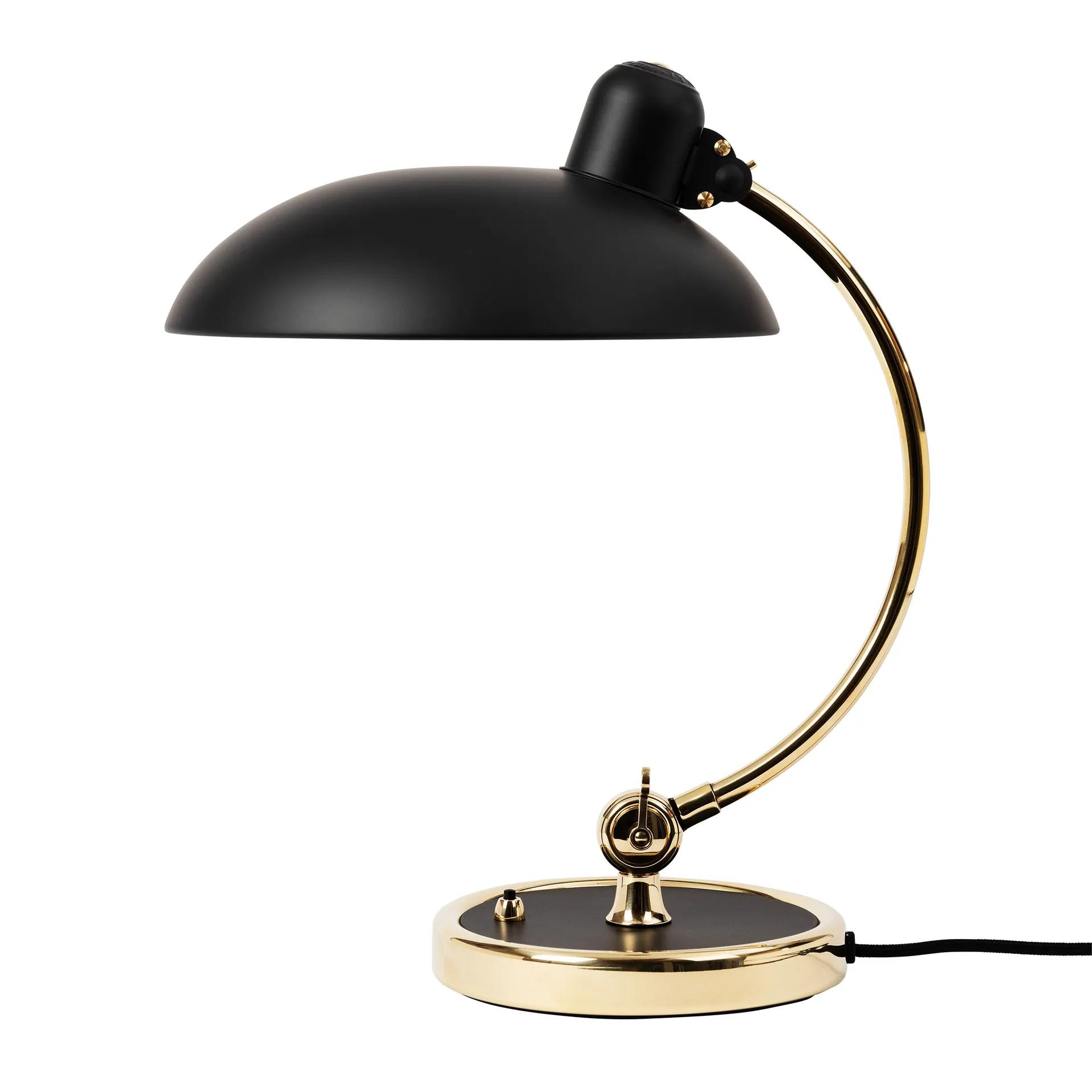 Kaiser Idell 6631-T Luxus bordslampa mässing, Matt black Fritz Hansen