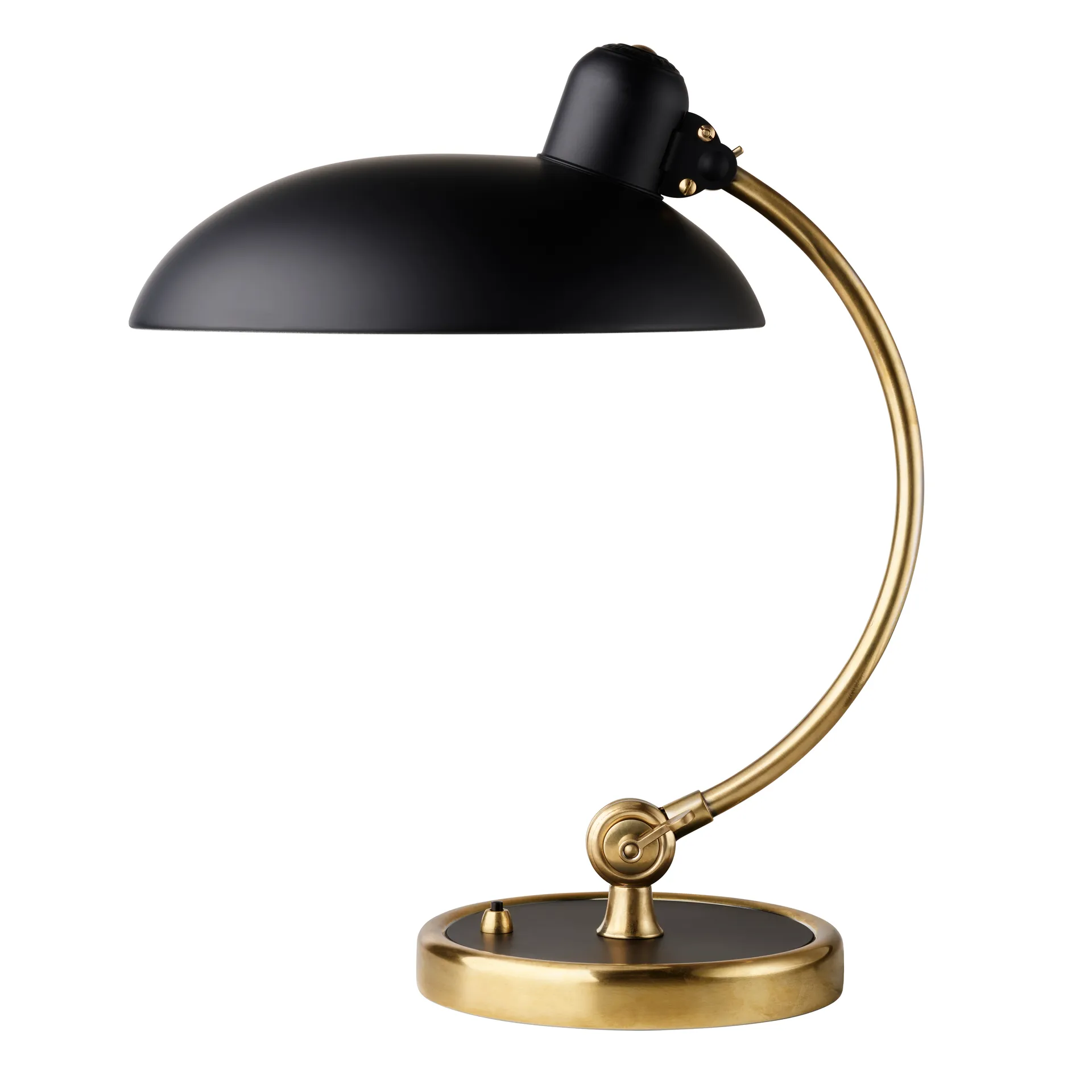 Kaiser Idell 6631-T Luxus bordslampa mässing, Matt black Fritz Hansen