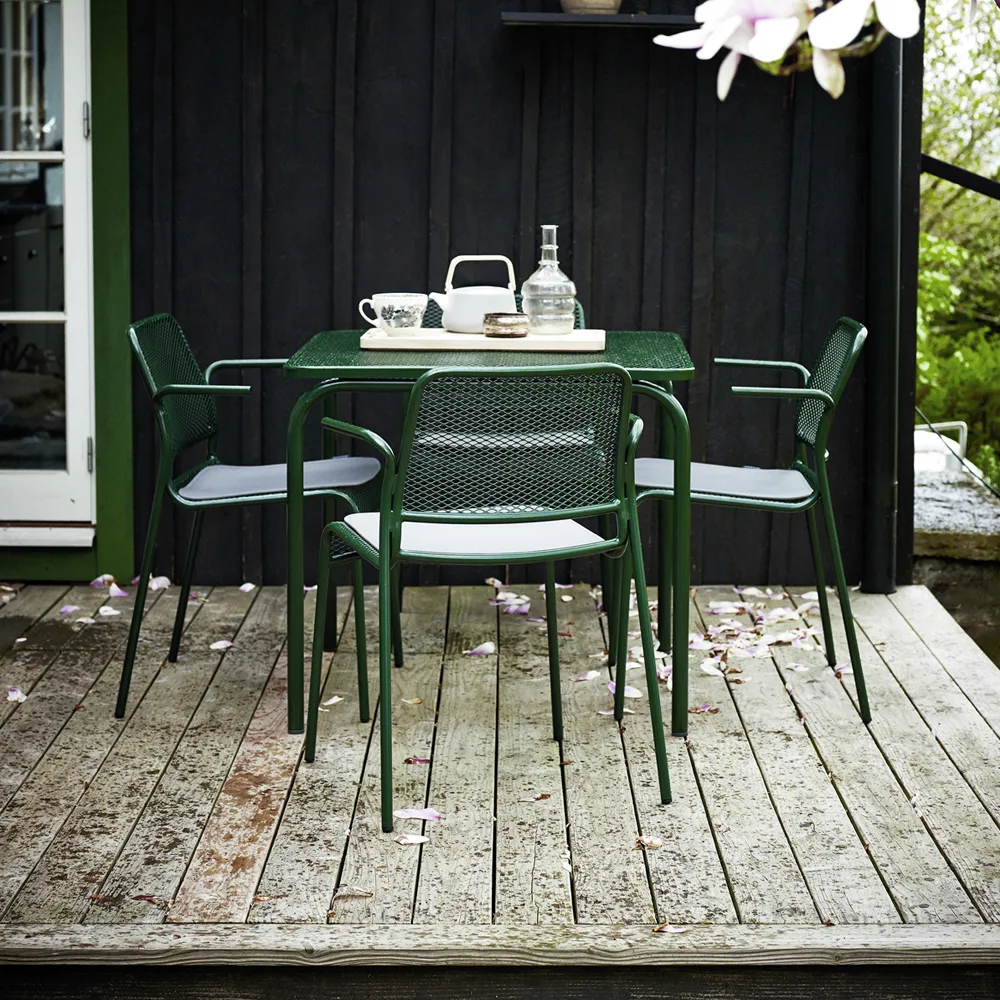 Mira karmstol, hunter green Fritz Hansen