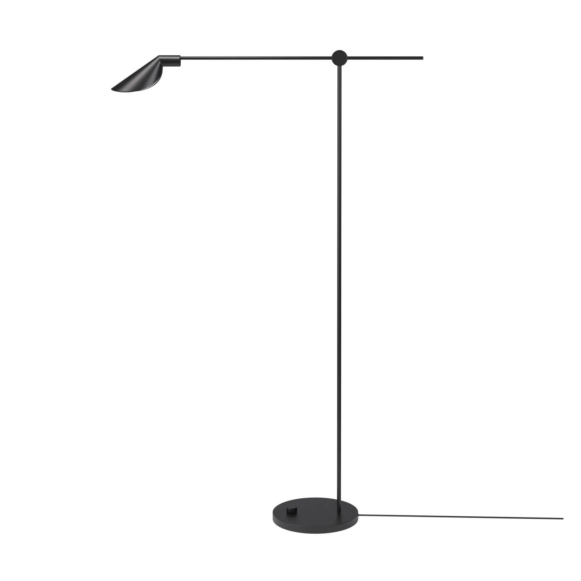 MS011 golvlampa, Black Fritz Hansen
