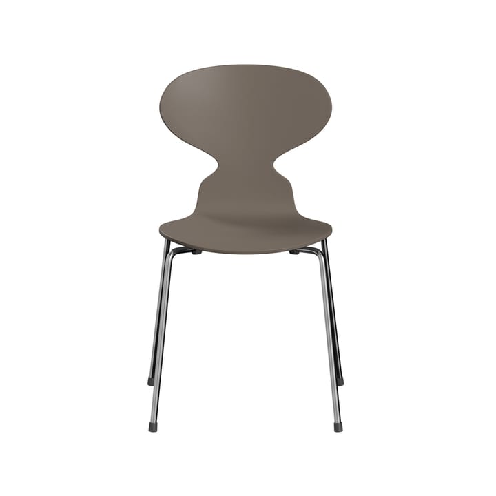 Myran 3101 stol - deep clay, lackad, kromat stålstativ - Fritz Hansen