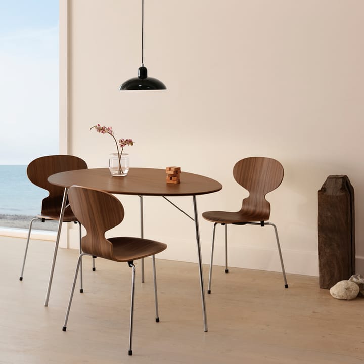 Myran 3101 stol - midnight blue, silvergrått stativ - Fritz Hansen