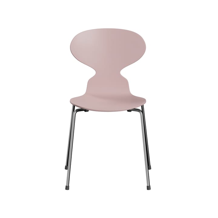 Myran 3101 stol - pale rose, lackad, kromat stålstativ - Fritz Hansen
